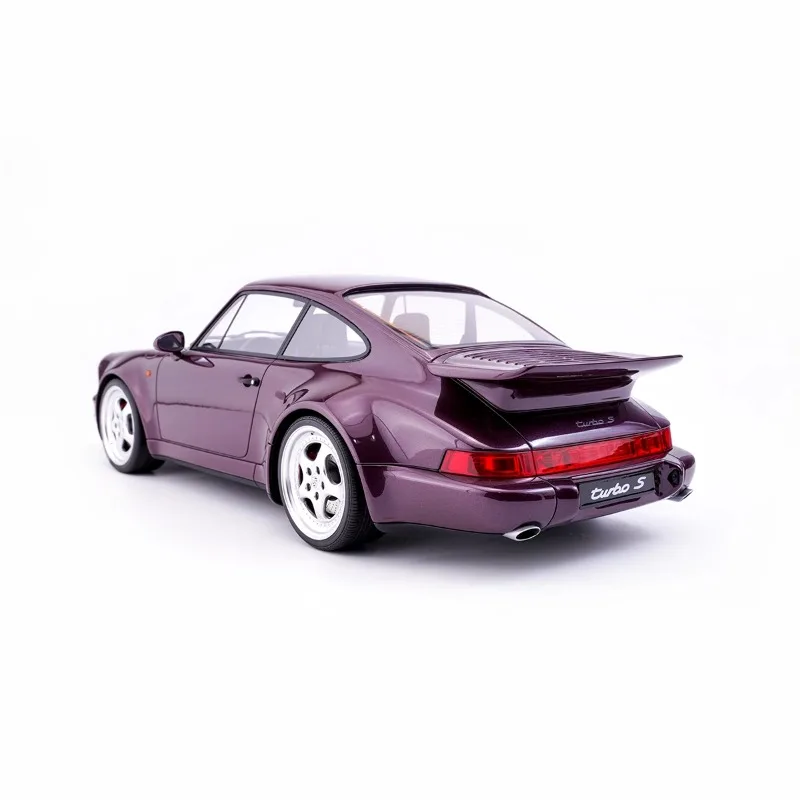 GT Spirit 1/18 Porsche 911 964 Turbo S لعبة معدنيّة لسيارة Diecast نموذج معدني هدايا