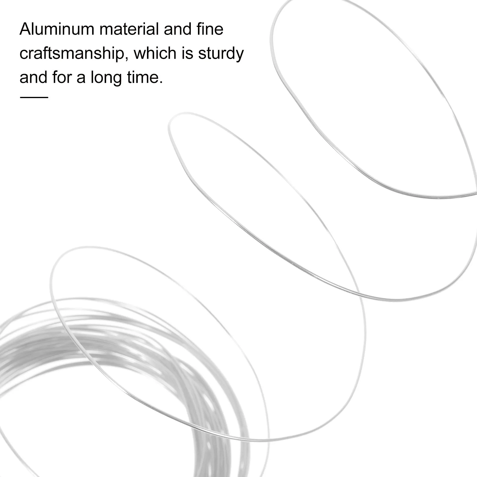 ลวดอลูมิเนียมชุบสี 10 ม้วน ขนาด 1 มม. สำหรับงาน DIY งานฝีมือ งานประดิษฐ์เครื่องประดับ ลวดร้อยลูกปัด ยืดหยุ่น น้ำหนักเบา ทนสนิม สำหรับใช้ในบ้าน