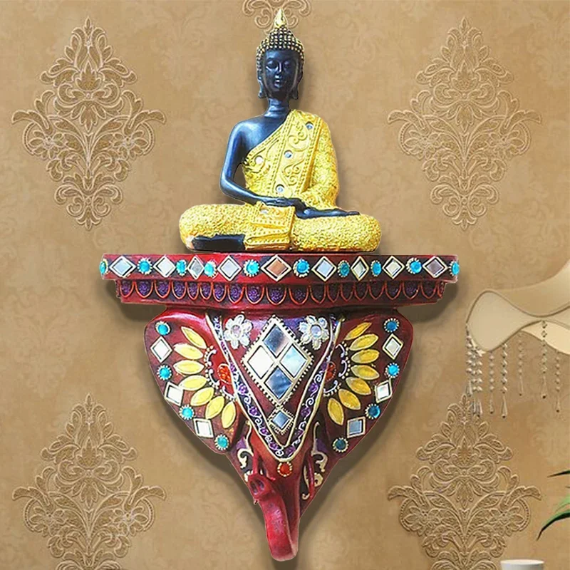 

Wall decoration European home wall foreign trade decoration crafts Sakyamuni Buddha ornament