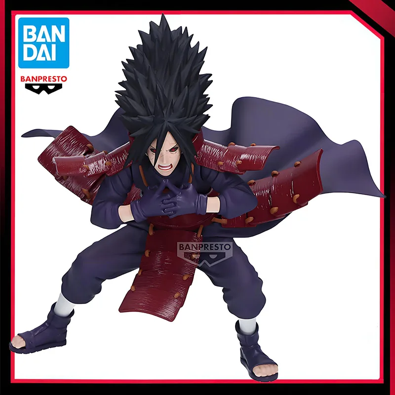 

In Stock Original Banpresto Vibration Stars NARUTO Shippuden Uchiha Madara Action Figure 13Cm Anime PVC Model Collectible Toys