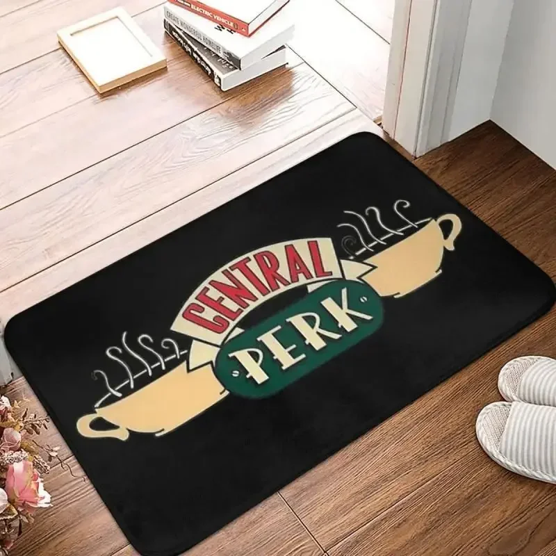 Friends TV Show Welcome Mat Home Living Room Decorative Carpet Door Non-slip Washable Entrance Door Mat Bathroom Kitchen