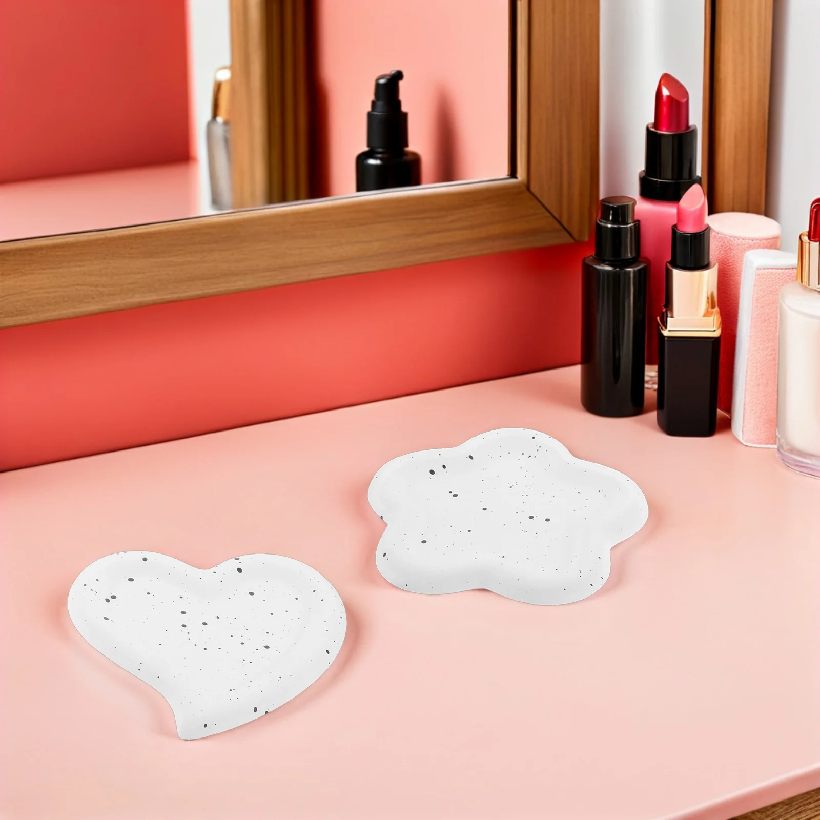 

Набор из 2-х элегантных подставок для демонстрации украшений, колец, парфюмерии, накладных ногтей, для фотосъемки и креативного декора