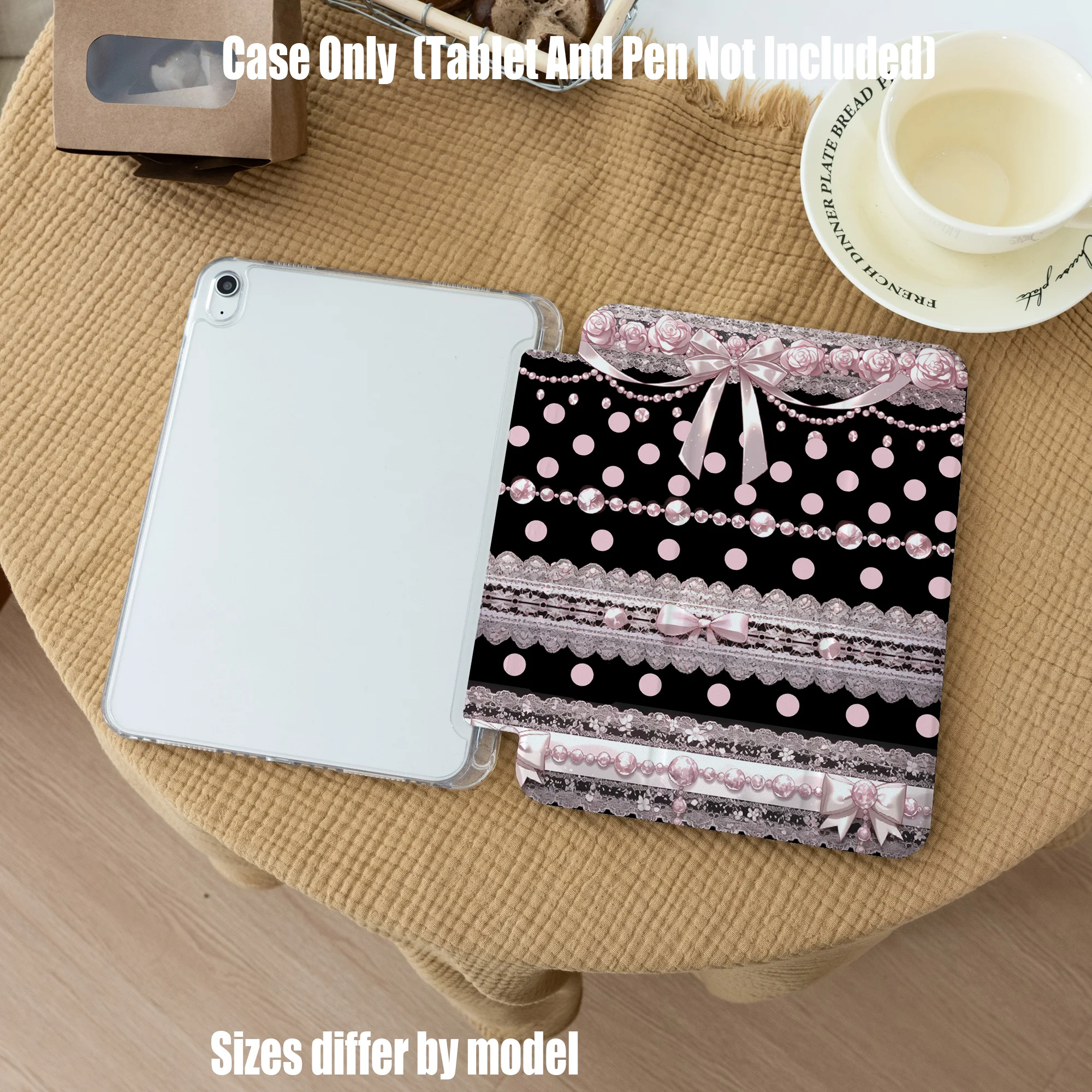 Premium TPU Tablet Case for Samsung and Apple All Models Slim Fit Protective Cover，Shockproof Lightweight Durable
