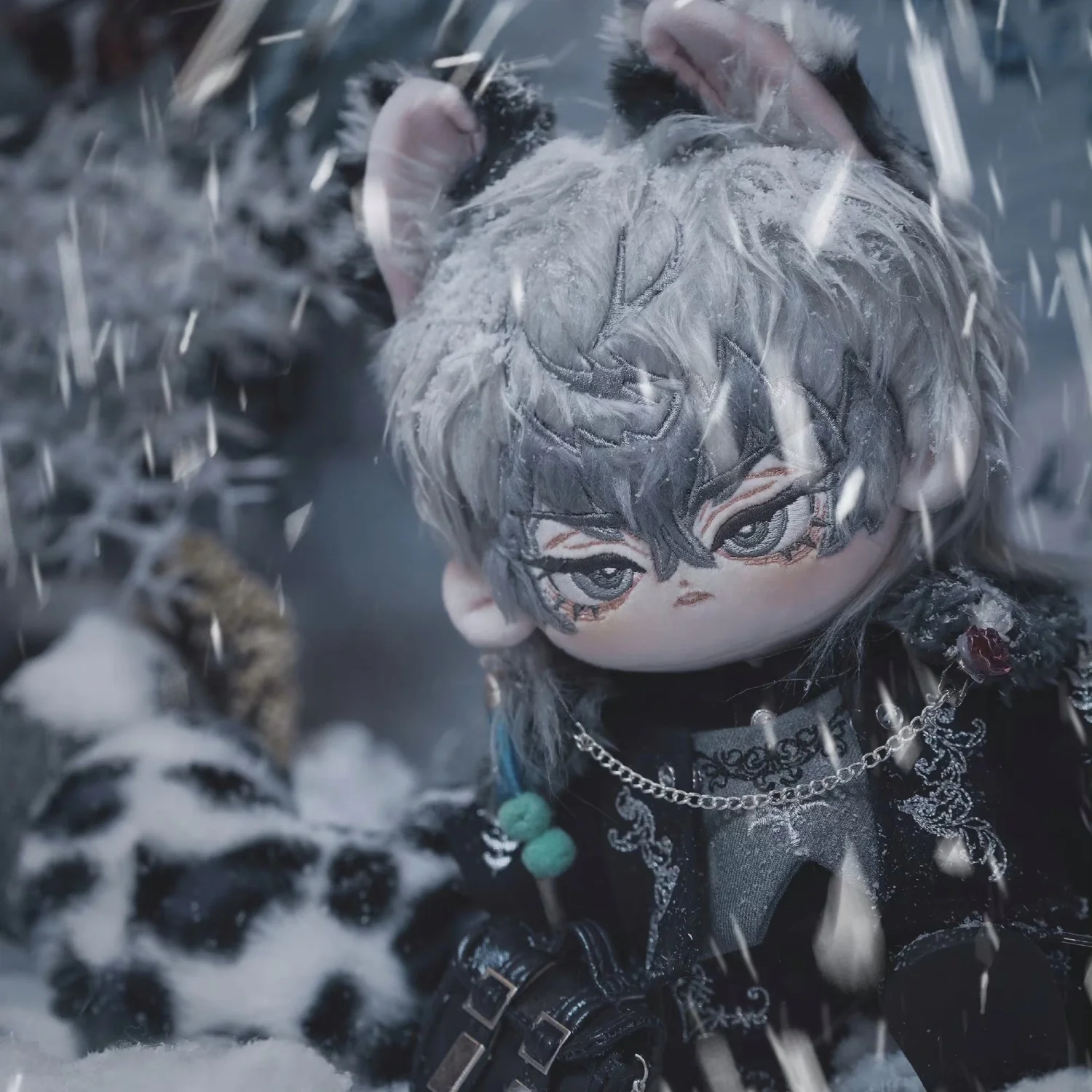 

20 см Arknights SilverAsh, плюшевая кукла для косплея, милая игровая фигурка Ebenholz Amiya, платье, хлопковая кукла, мягкая игрушка для фанатов, подарок для детей