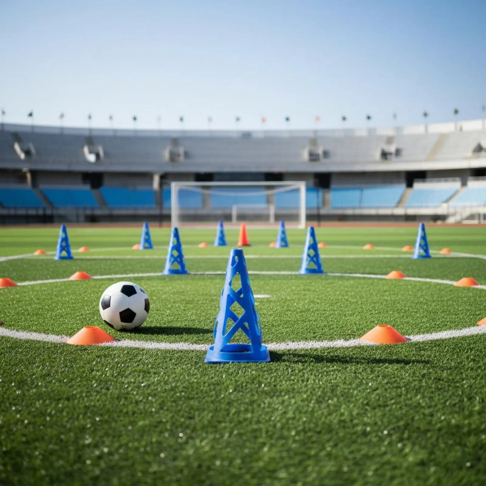 

Plastic Training Cone Stackable Plastic Training Cones Court Sport Drill Cone High Visibility Hues Sport Drill Cones