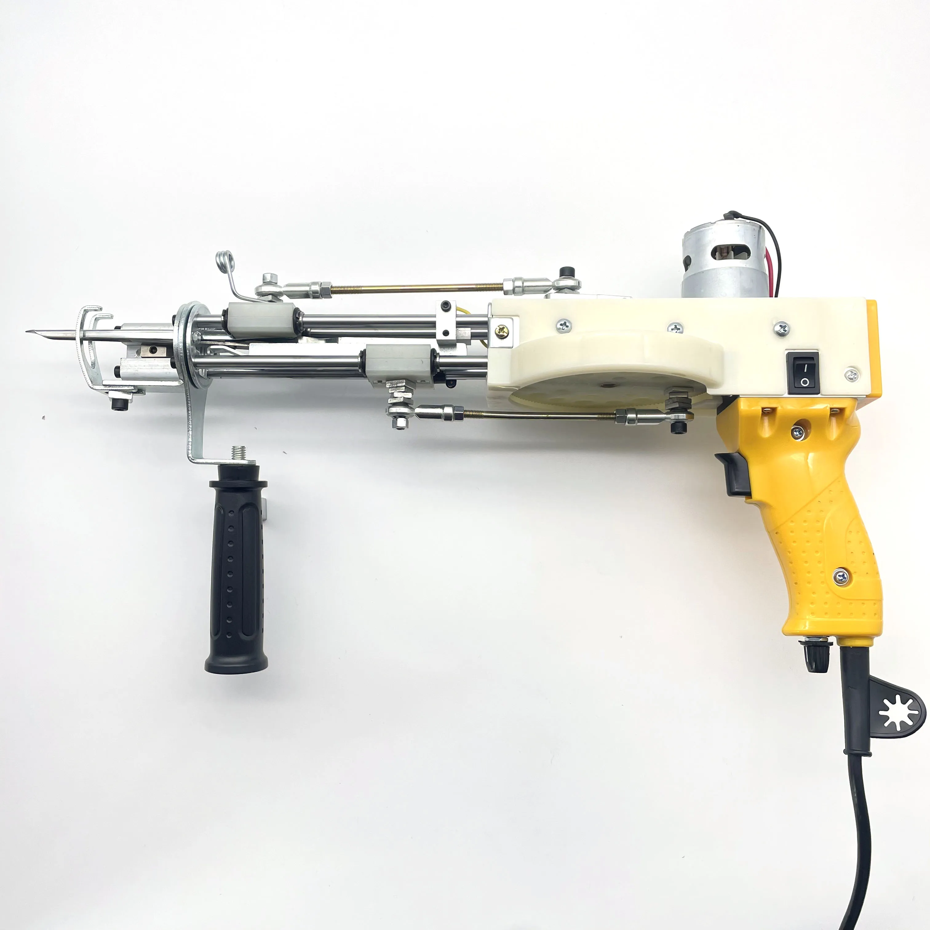 

40mm Long Pile 2 in 1 Type Hand Tufting Carpet Weaving Machine Electric Hand Tufting Cut Pile Carpet Tufting Tool