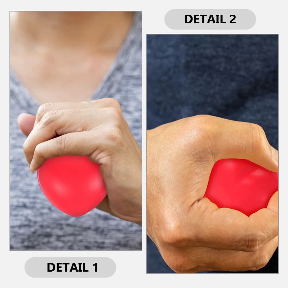 4 Pcs Rehabilitation Grip Ball Exercise Hand Strengthener Geometry Balls for Arthritis Finger Pu Sponge Training Equipment