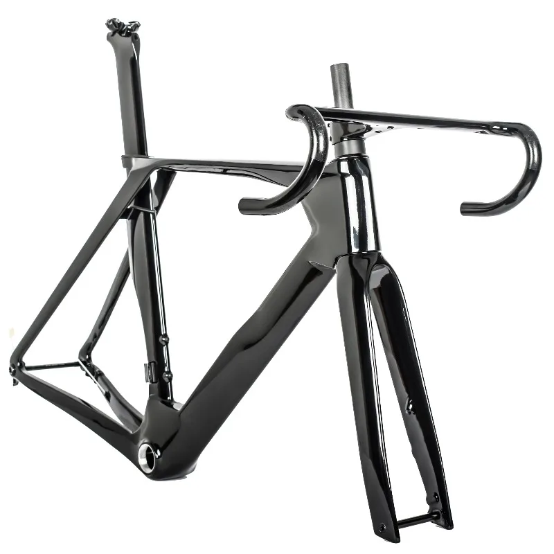 

24-Speed Sram/Di2/UT Derailleur Carbon Fiber Bike Frame 700c*28c Full Hidden Design for Disc Brake Road Bicycle Frame