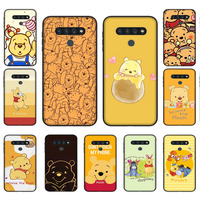 Soft Case for Realme 2 3 3I 5 5I 5S 6 6I 6S 7 7I C12 C17 Pro Black Cover DL-58 Winnie Bear Pooth