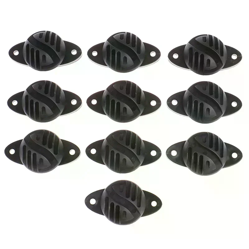 10pcs lot Ring Hook Screw Electric Fence Plastic Insulator Aluminium Alloy
