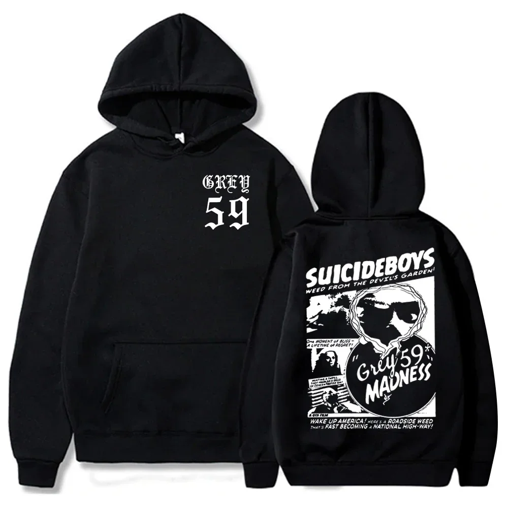 

Suiciddeeboys G59 Hoodie For Men Women Unisex Muisc Hip Hop Y2k Style Printed Streetwear Long Sleeves Loose Fleece Sweatshirts