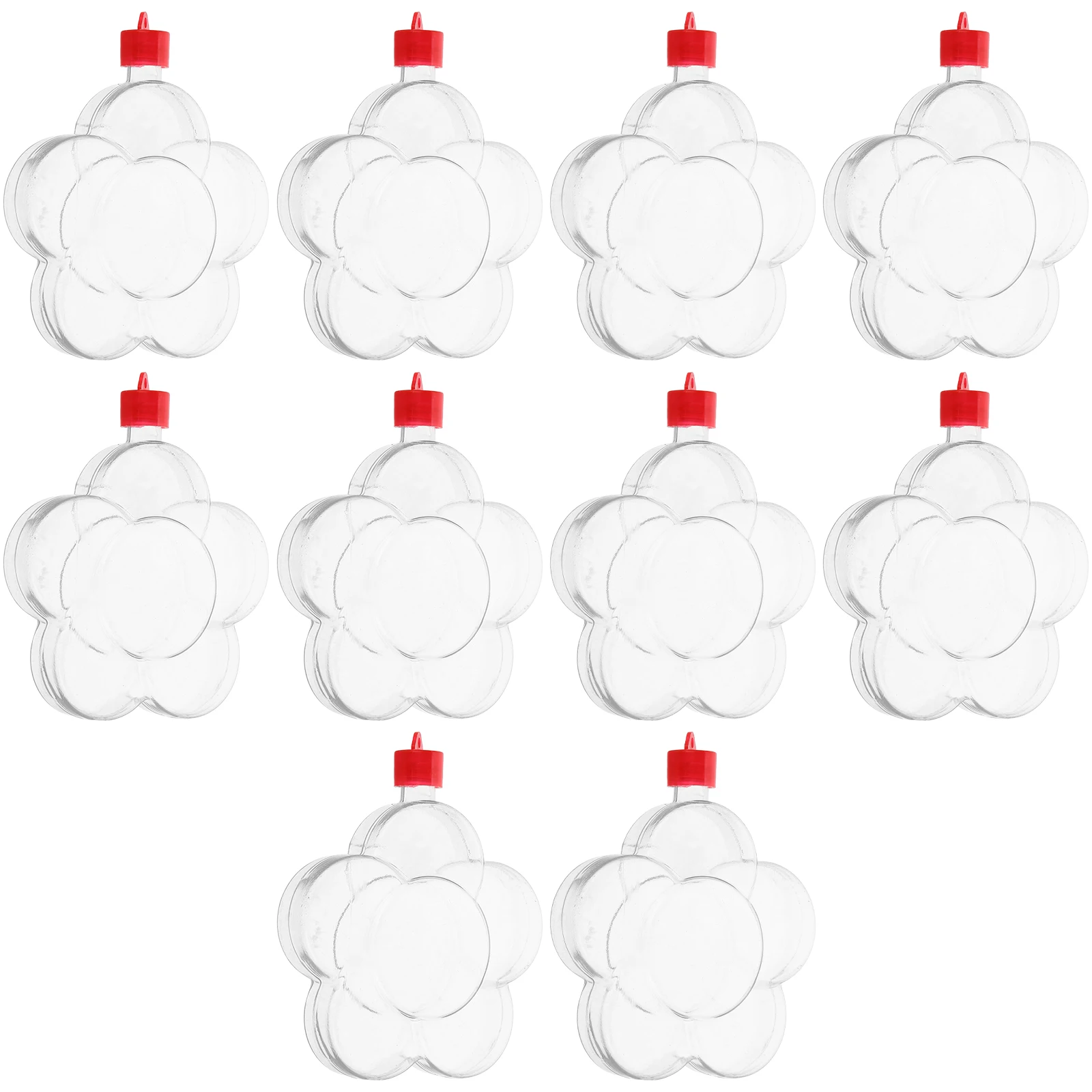 

10PCS Plastic Bottles Creative DIY Colored Craft Sand Bottles Containers Kids Wedding Party Gifts Beach Toys