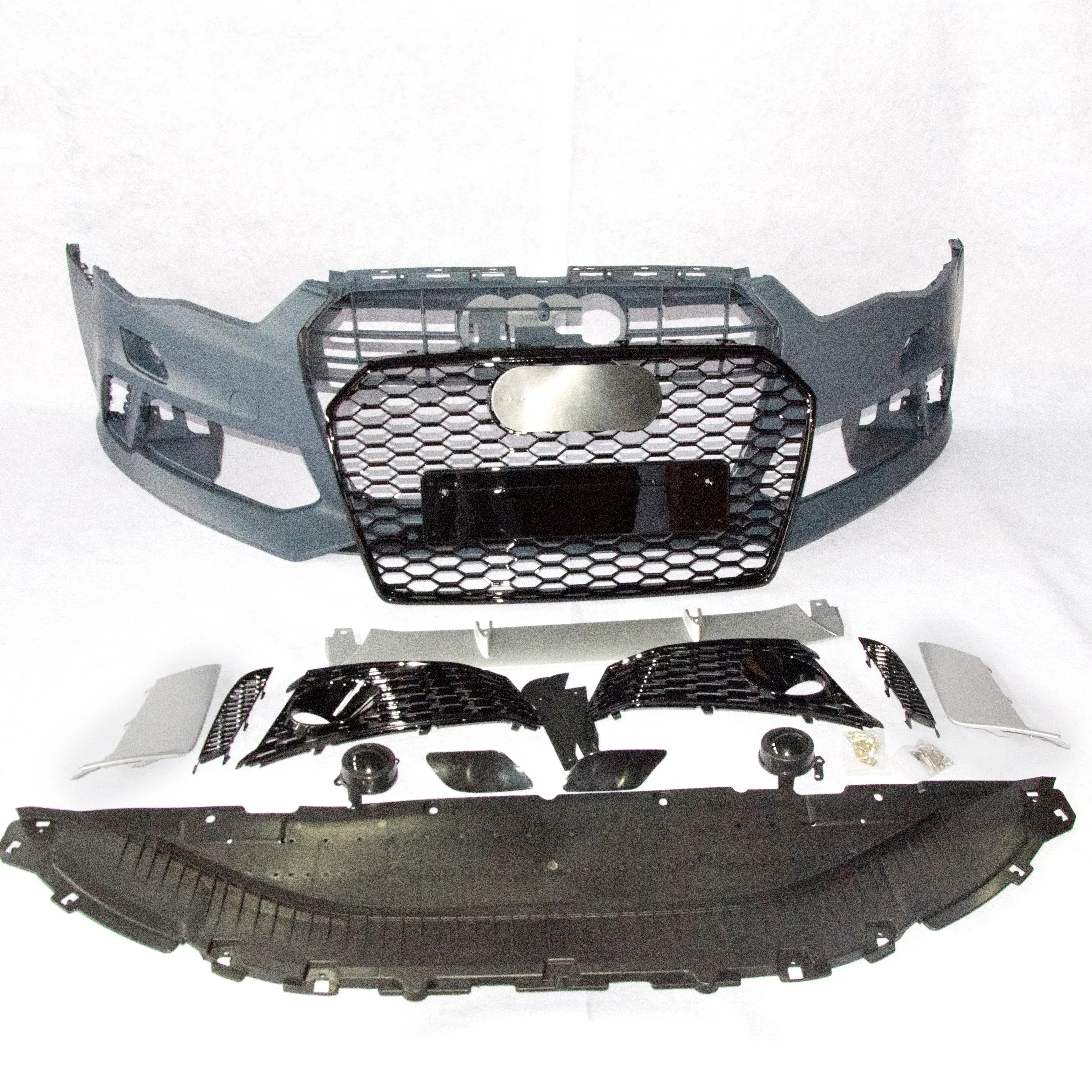 RS6 Style Facelift Kit Body Kits Front Bumper for Audi A6 A6L C7 2016-2018