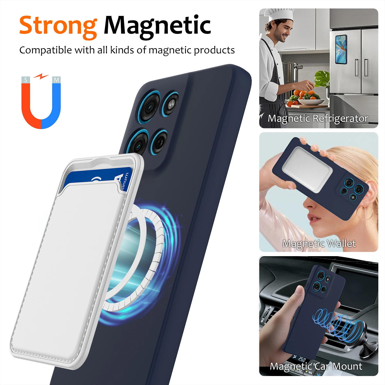 

For Motorola Moto G100 pro Case Luxury Liquid Silicone Magnetic Skin-friendly Cover For Motorola G100pro 5G Shockproof Funda