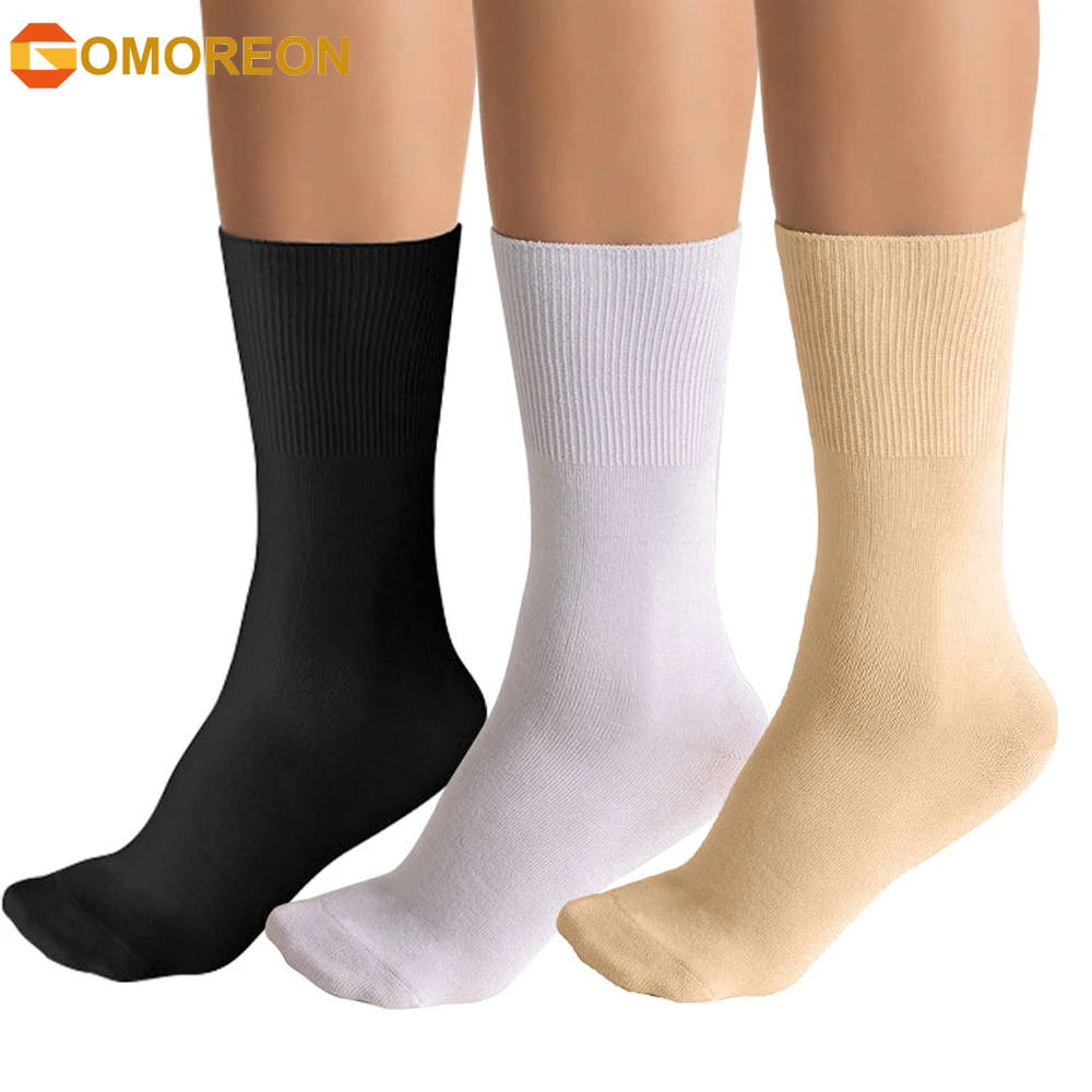 

1Pair Socks - Ankle Socks for Women & Men, Swollen Feet & Neuropathy | Non-Binding