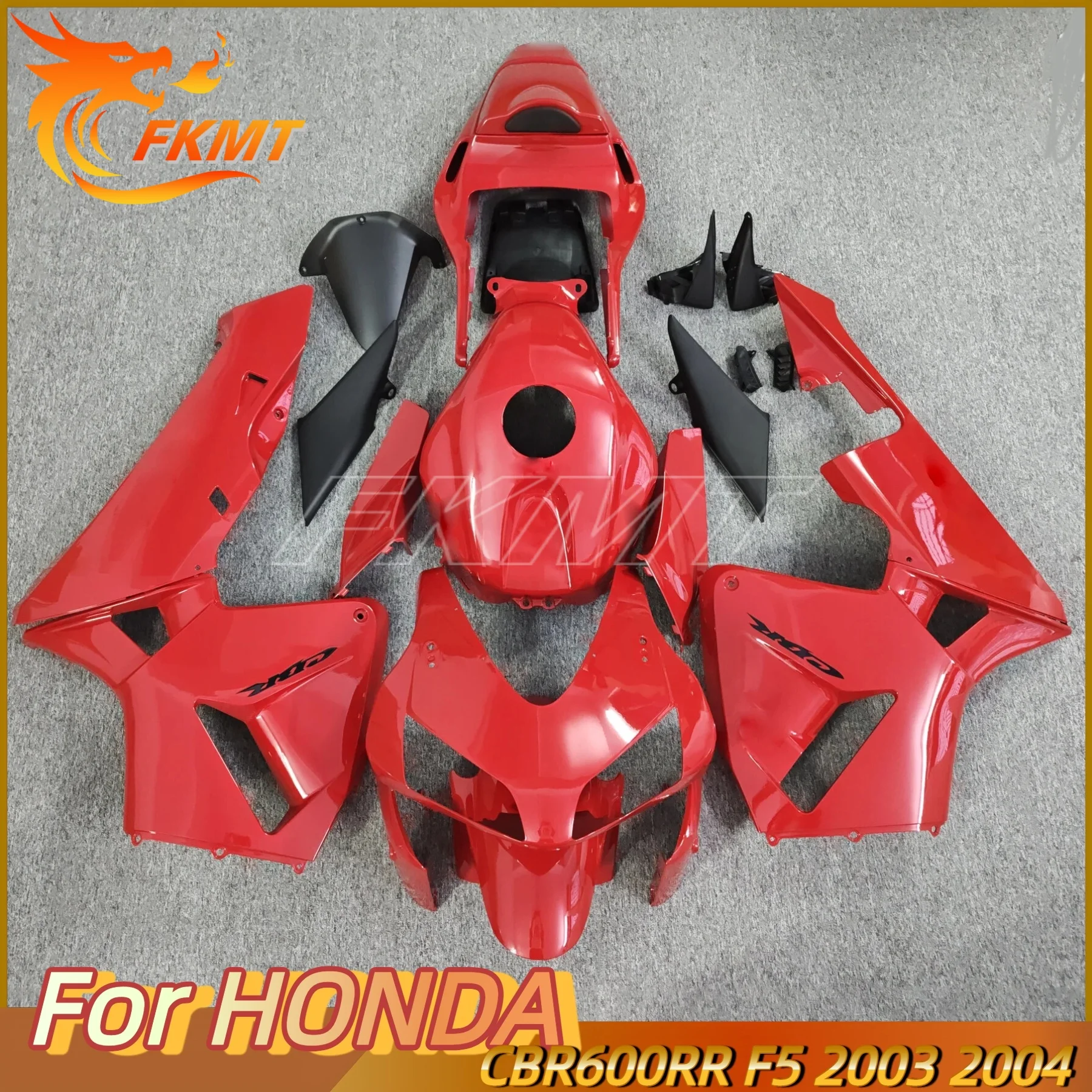 

HOT The NEW ABS Motorcycle Fairing kit for HONDA CBR600RR F5 03 04 CBR 600RR CBR 600 RR 2003 2004 ABS Hot black Fairings set
