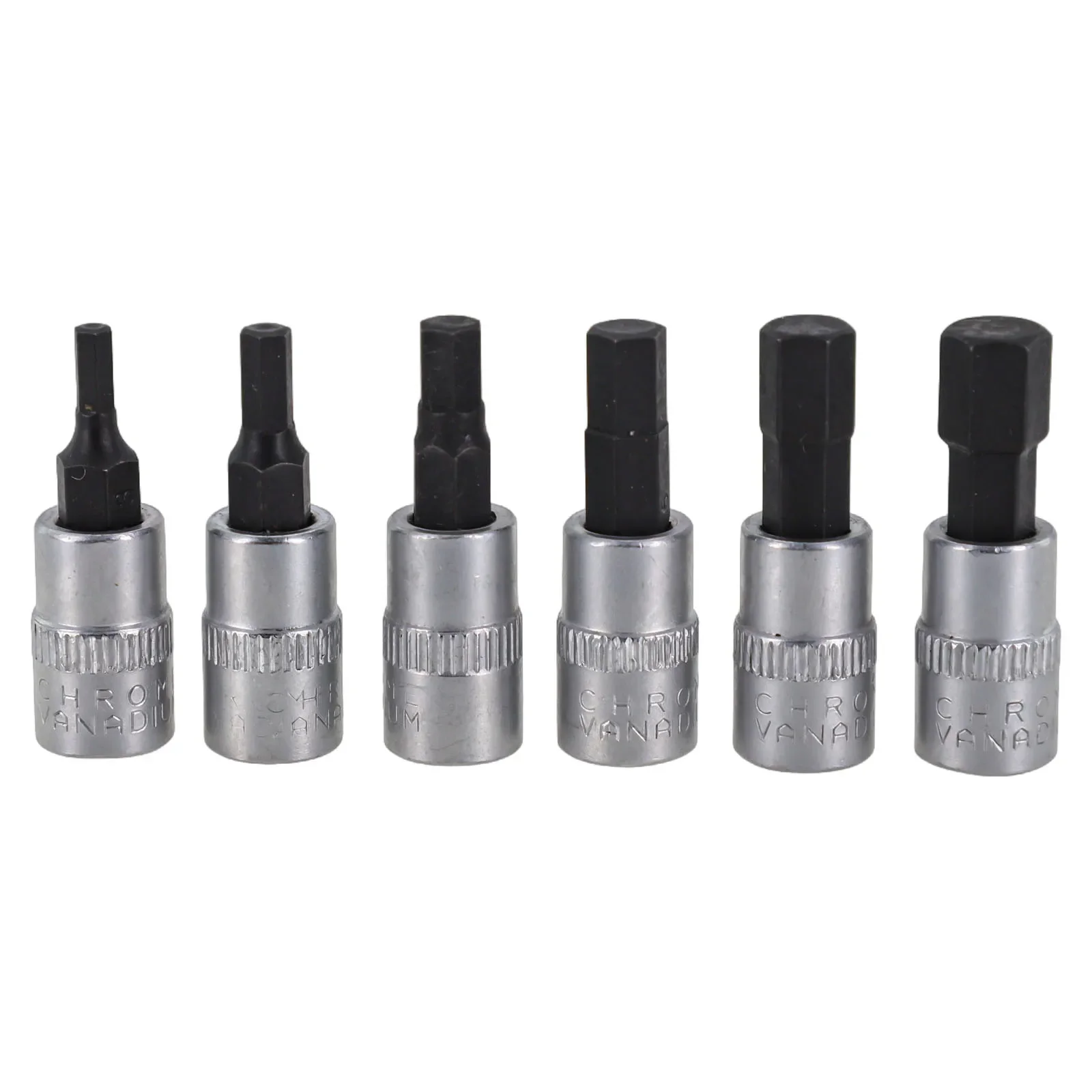 6pcs 1/4 Inch Screwdriver Bit Socket Set Hex Screw Driver Bits H3-H8 ScrewdriverAccessories For Torque Spanner Ratchet Wrench
