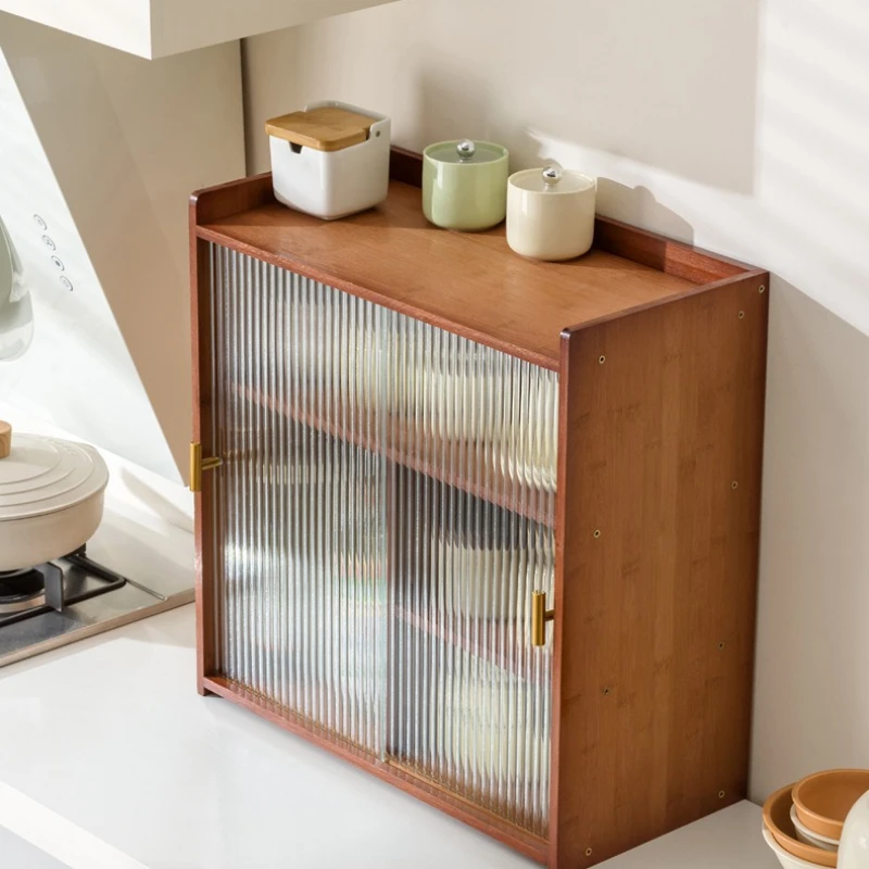 

Firm Kitchen locker countertop multi-functional square seasoning bowl storage box locker side water cup rack rack