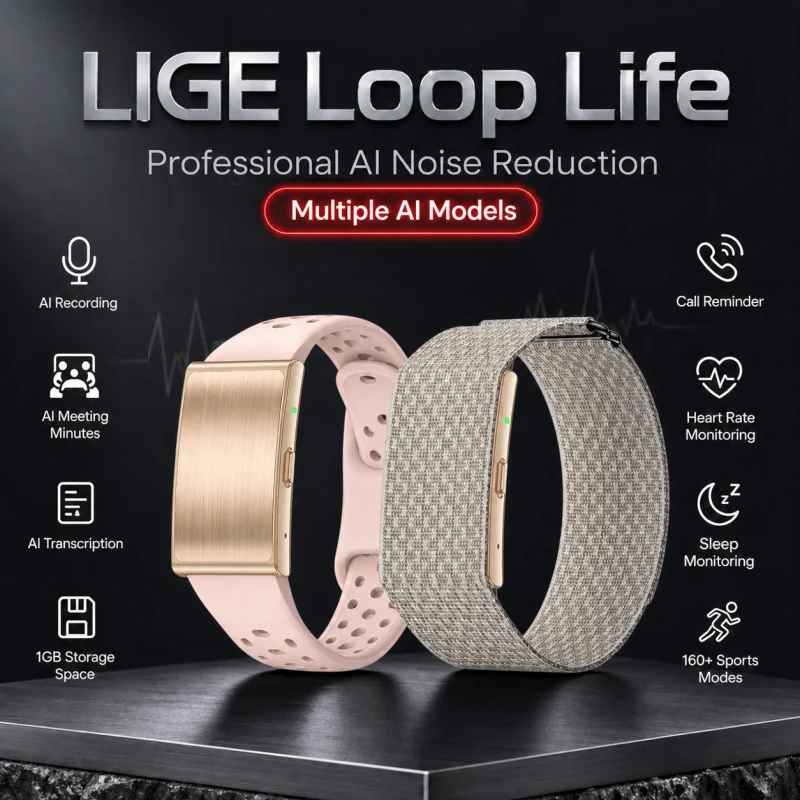 ai-recording-wristband-voice-recorder-ai-transcription-1gb-storage-heart-rate-monitor-160-sports-modes-call-reminder-bracelet