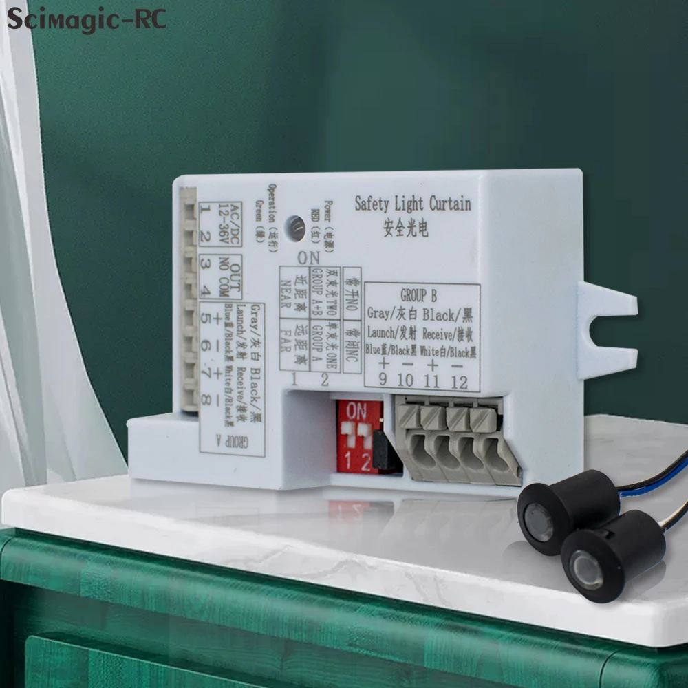 

Однопроходной инфракрасный датчик ​ Фотоэлектрический барьер ​ Прерыватель ​ ИК-детектор ​ Автоматические дверные раздвижные ворота 12В-36В