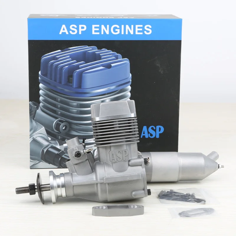 ASP S180A 19.83cc 2-Stroke Glow Engine, Single Cylinder for Large Sport Scale RC