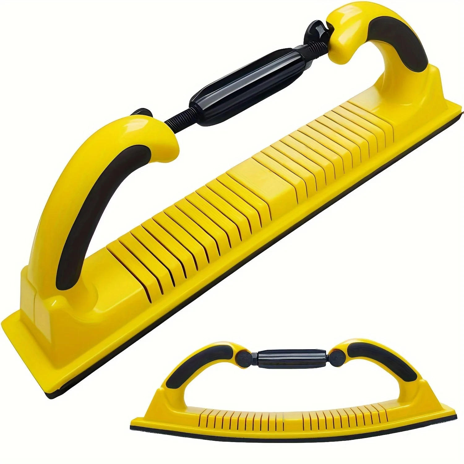 

2-3/4" X 15-3/4" Adjustable Radius Flex Longboard Hand Sanding File Block With Hook & Loop Backing - Use Continuous Rolls Or San