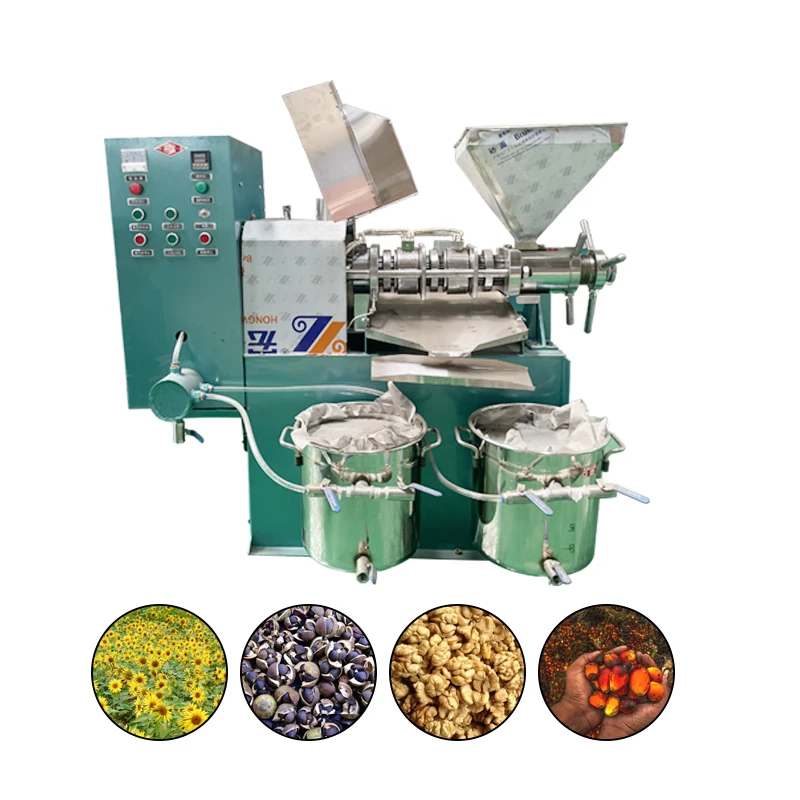 100-150 kg/u Kokosolie Making Machine Kokosolie Persmachine Copra Olie Persmachines