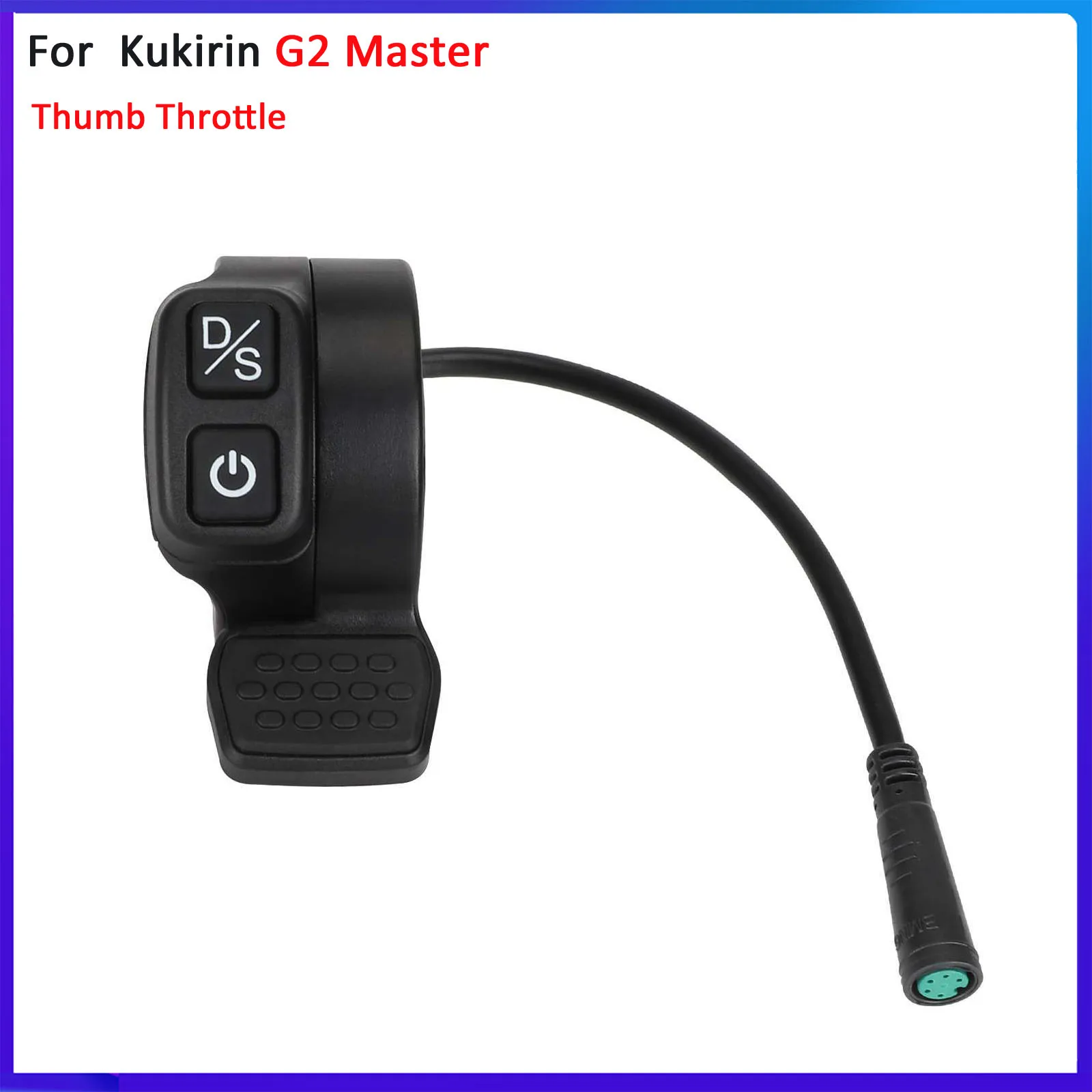 Thumb Throttle Accelerator Finger Trigger Gearshift For Kukirin G2 Master Max Electric Scooter Speed Dial Control Replace Parts