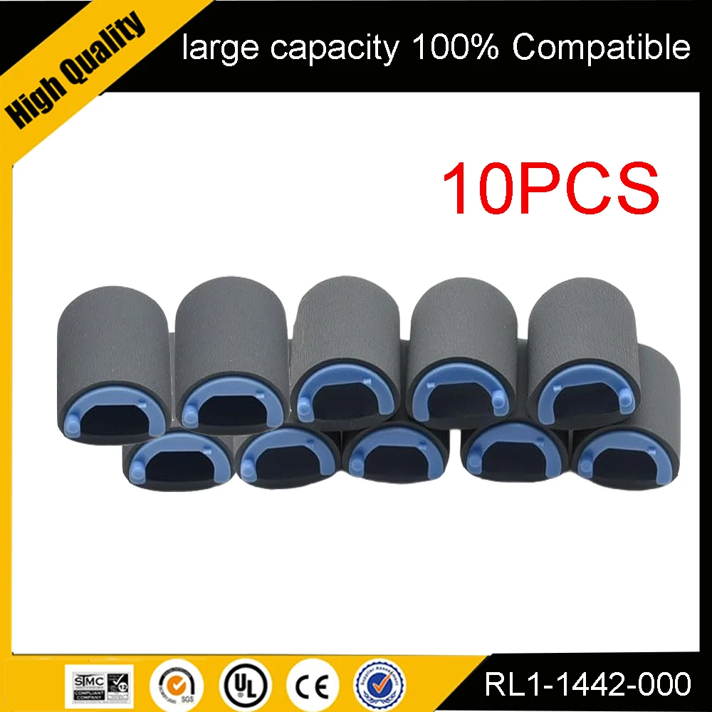 10 X RL1-1442-000 RL1-1442 Pickup Roller for HP P1106 P1102 P1102W M1213 M1132 M1136 CP2020 CP202 P1005 P1006 P1007 P1008 P1108