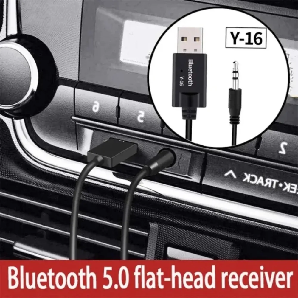 Bluetooth Audio Receiver Usb To 3 5Mm Jack Adapter Wireless Aux Dongle For Car Stereo Handsfree Music Streaming
