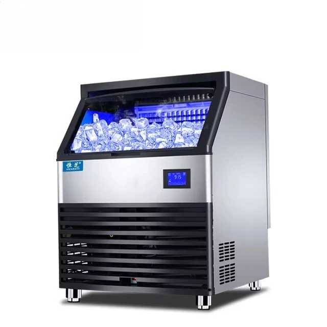 

Высококачественный коммерческий льдогенератор для ледяных блоков, автоматический, из нержавеющей стали, высокопроизводительный, для кафе и баров