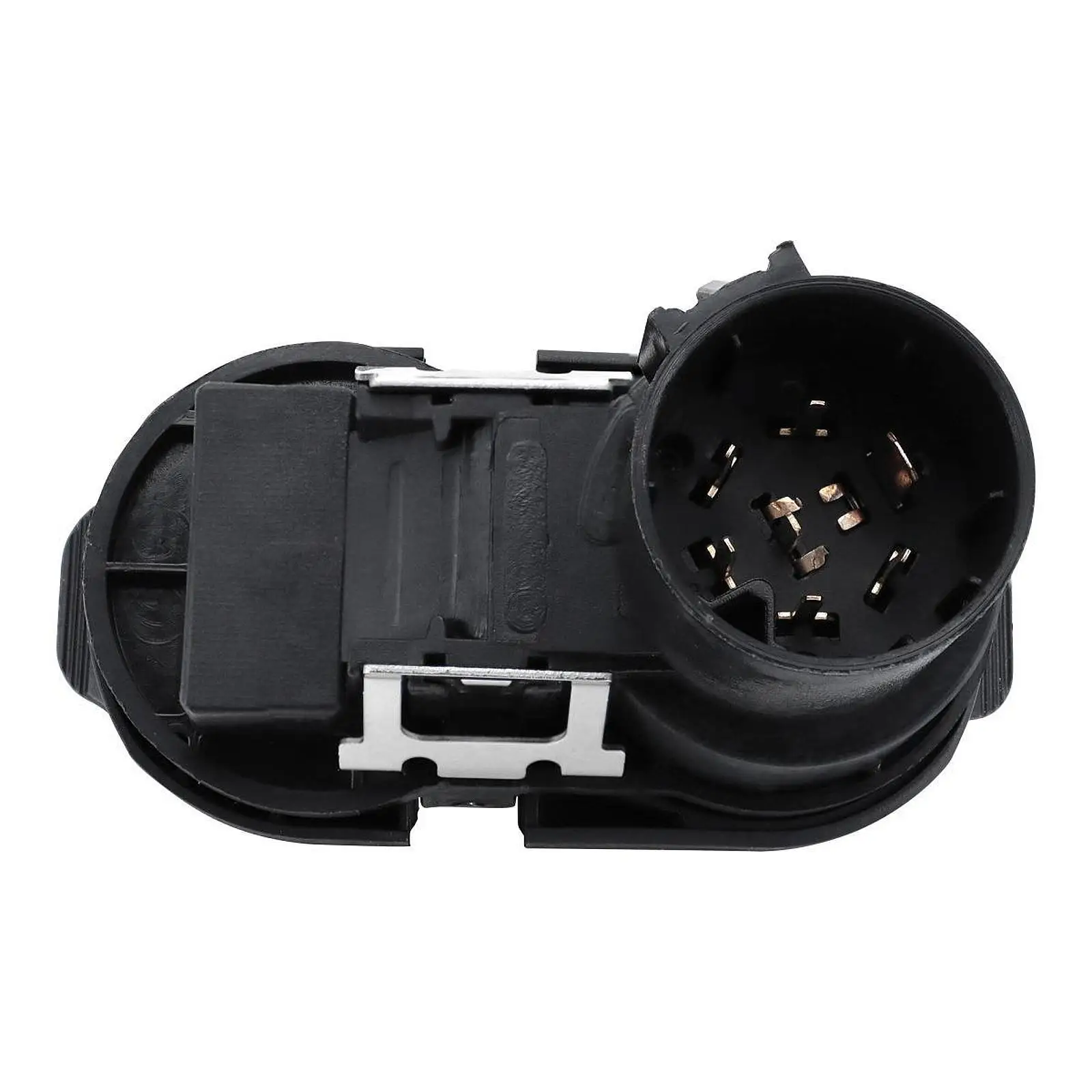 7-Way Round to 4-Flat Trailer Connector - Heavy Duty Tow Plug for Jeep Gladiator
