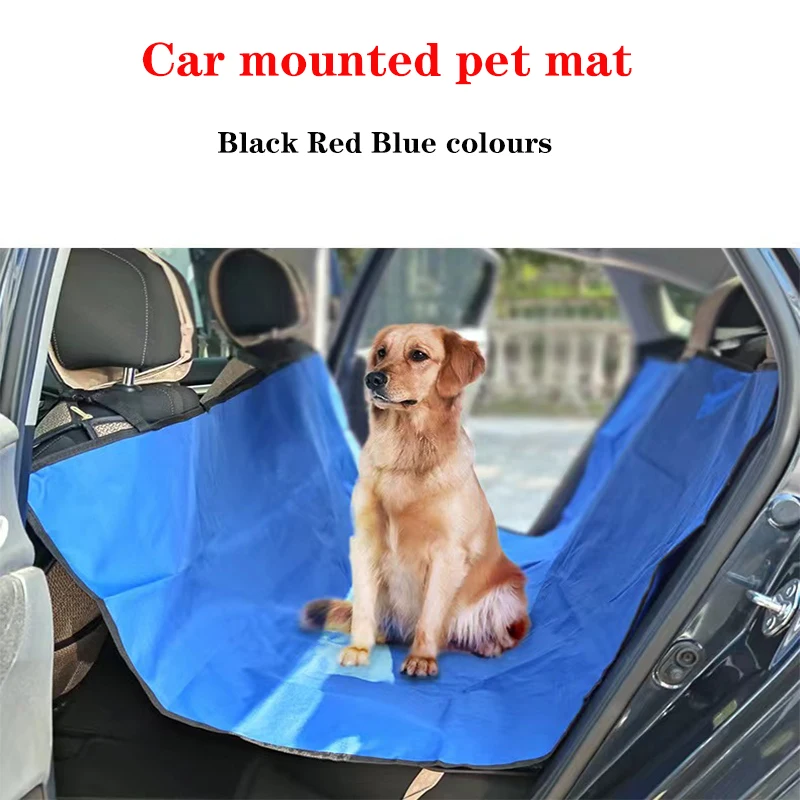 Car Seat Cover for Back Seat Dog Car Hammock Nonslip Backseat Dog Cover Scratchproof Pet Seat Protector For Cars Trucks SUV