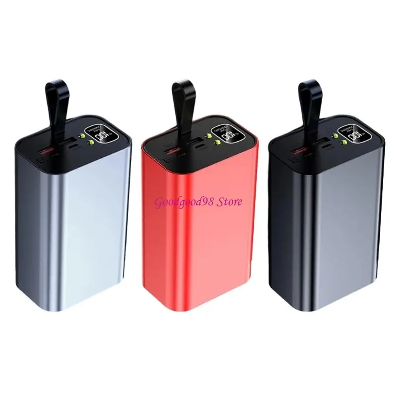 Bidirectional Charging DIY Power Banks Aluminum Shell Quick Recharges Capable 
