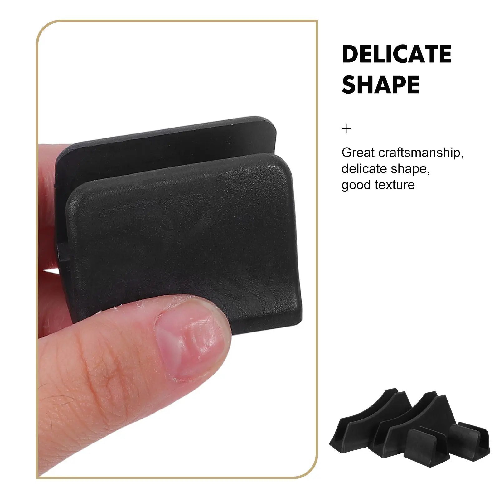 

1Set Office Chair Foot Pads Anti-Tilt Stabilizer for Sled Base Chairs Non-Slip Heavy-Duty Chair Leg Pads for Conference Room