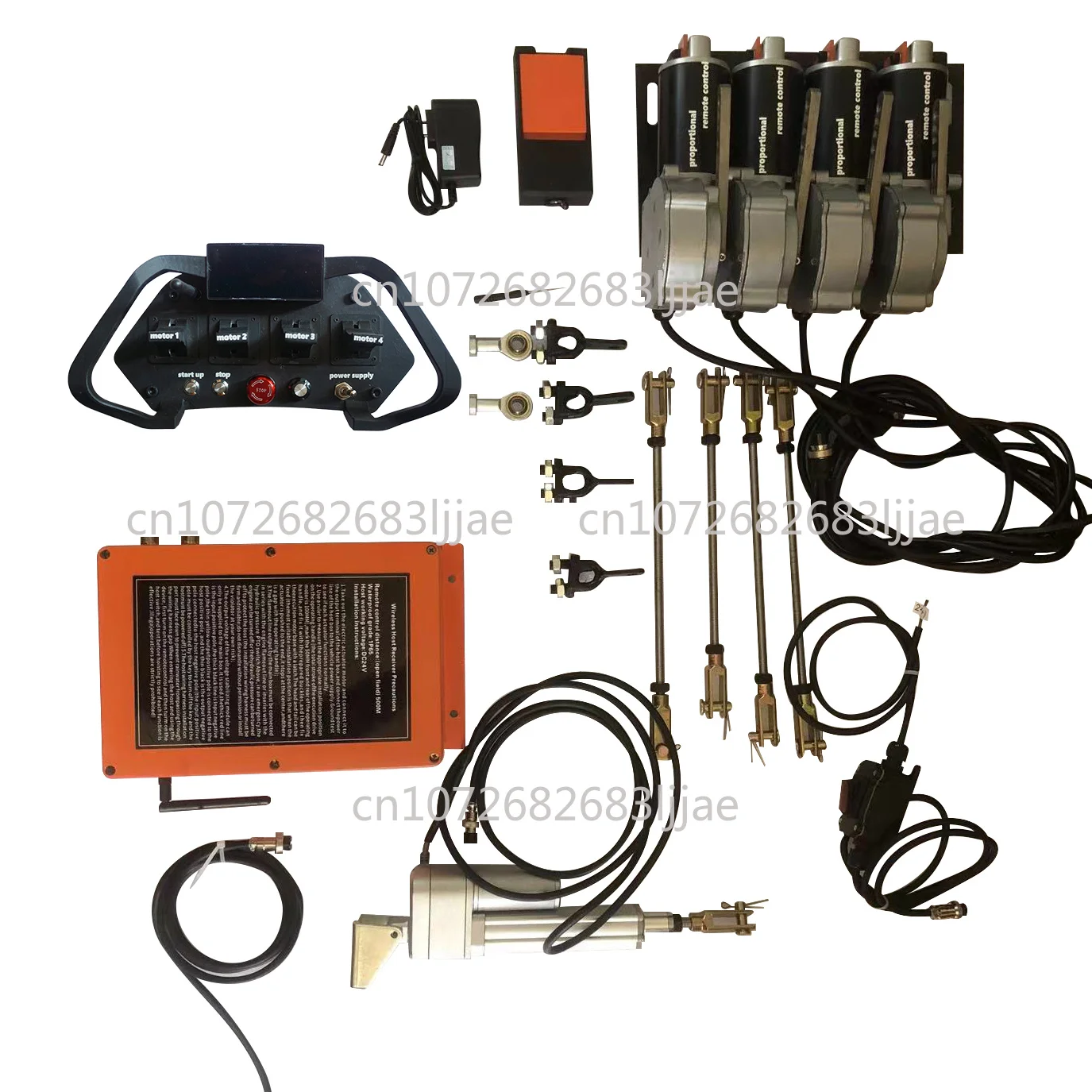 Hydraulic Valve Proportional Coil Wireless Remote Control