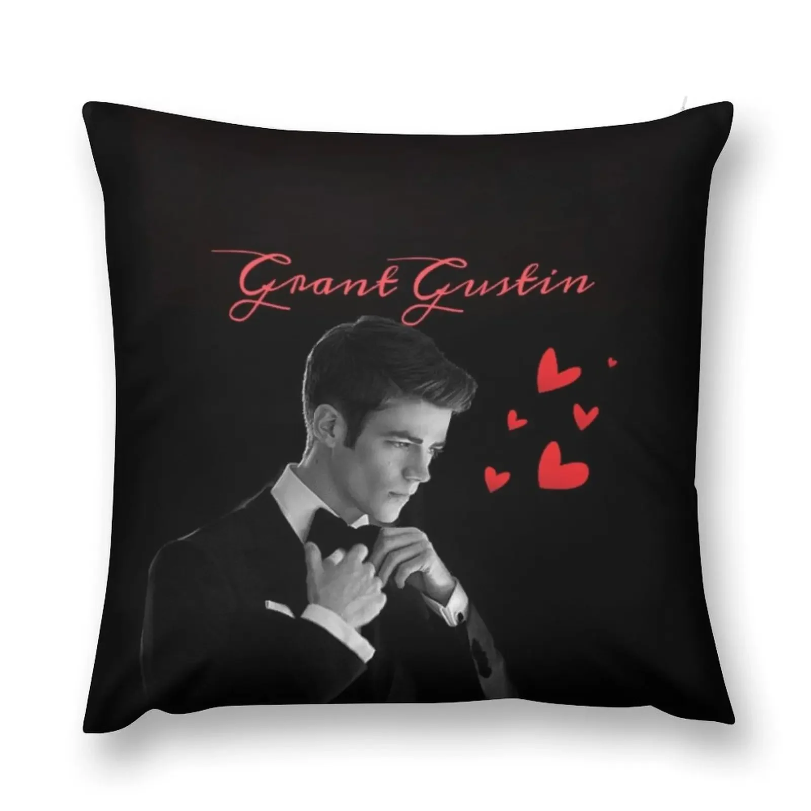 Grant Gustin Throw Pillow Marble Cushion Cover Christmas Pillow pillow