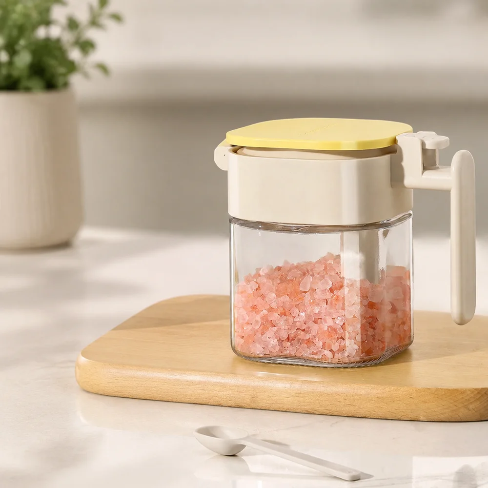 Moisture Proof Seasoning Jar Leak Proof Dustproof Sealed Spice Jar Transparent Flavor Sealing Cumin Bottle Home Kitchen