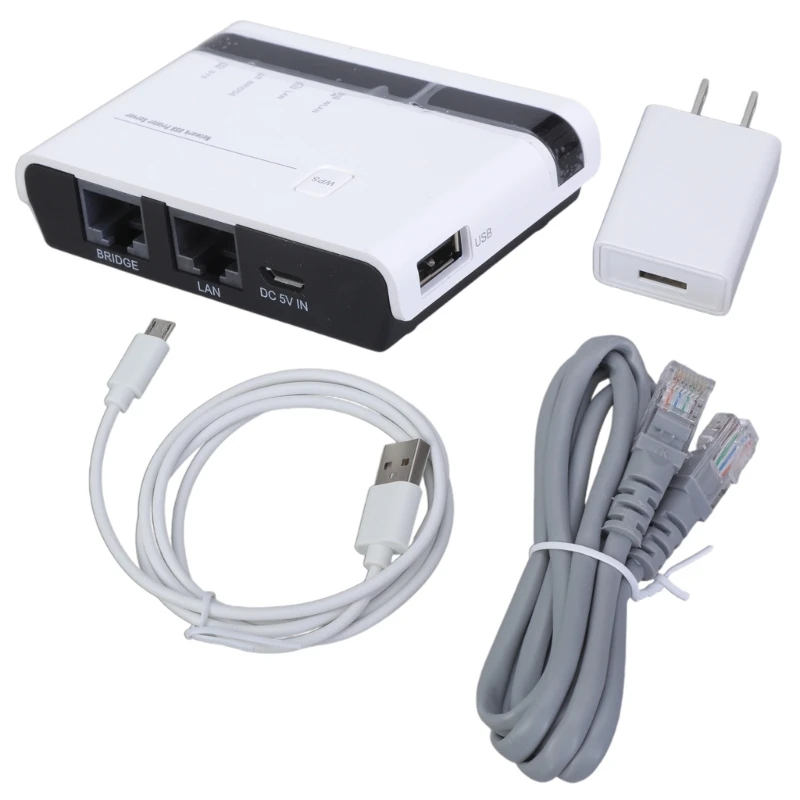 

Сервер беспроводных принтеров USB2.0 с локальной сетевой панелью 10/100 Мбит/с/мостом NU516U1 с поддержкой проводов/беспроводных/стандалоновых принтеров Сервер