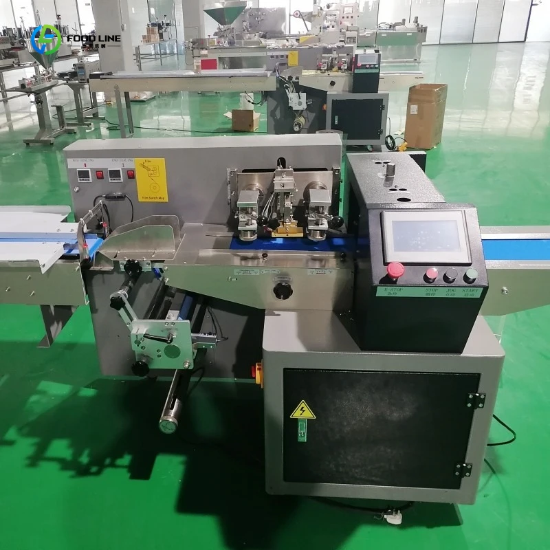 High Quality Speed Automatic Disposable Hotel Supplies Toothbrush Soap Comb Pillow Type Flow Packing Machine FL Customized