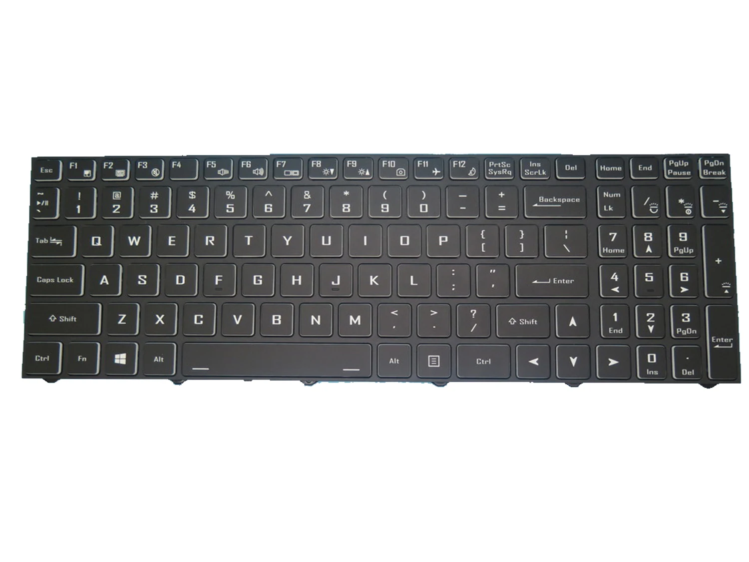 

Клавиатура для ноутбука с подсветкой UK/US/PO/SP/FR/RU/NE для MEDION ERAZER P15603 MD63380 MD61658 MD61659 MD61633 MD61608 MD61591 с рамкой