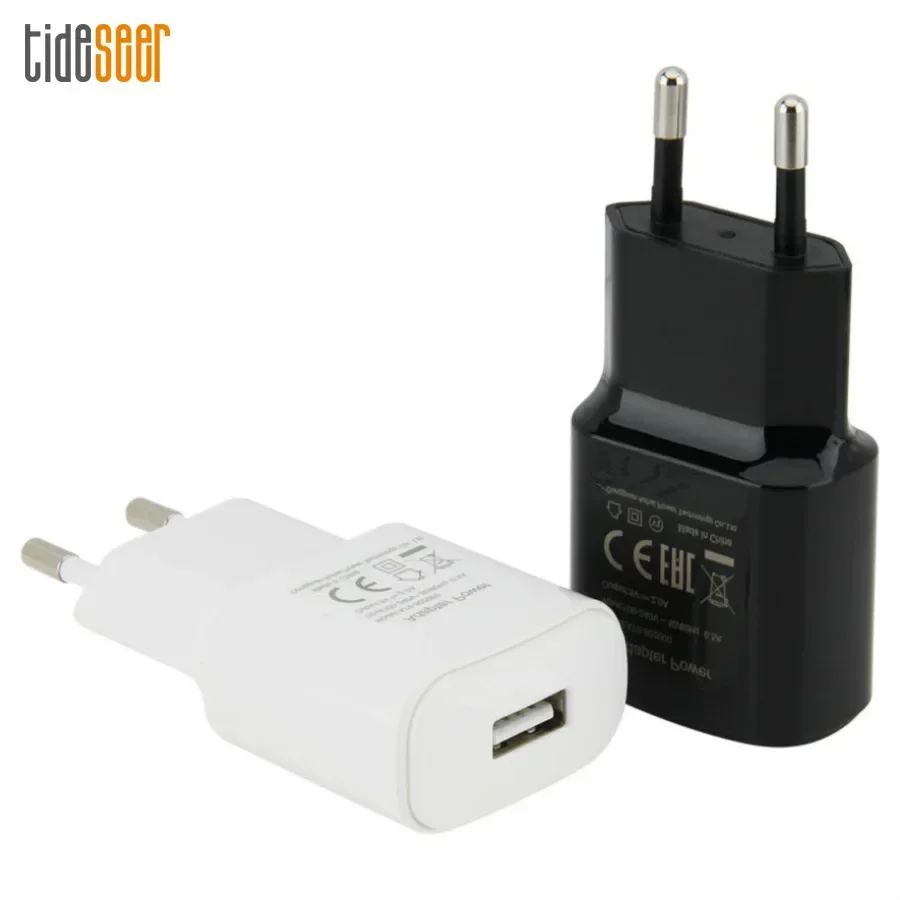 20pcs USB Charger EU Plug 5V 2A Fast Charging Travel Adapter For iPhone Samsung Xiaomi Mi 8 Mobile Phone Single Wall Chargers