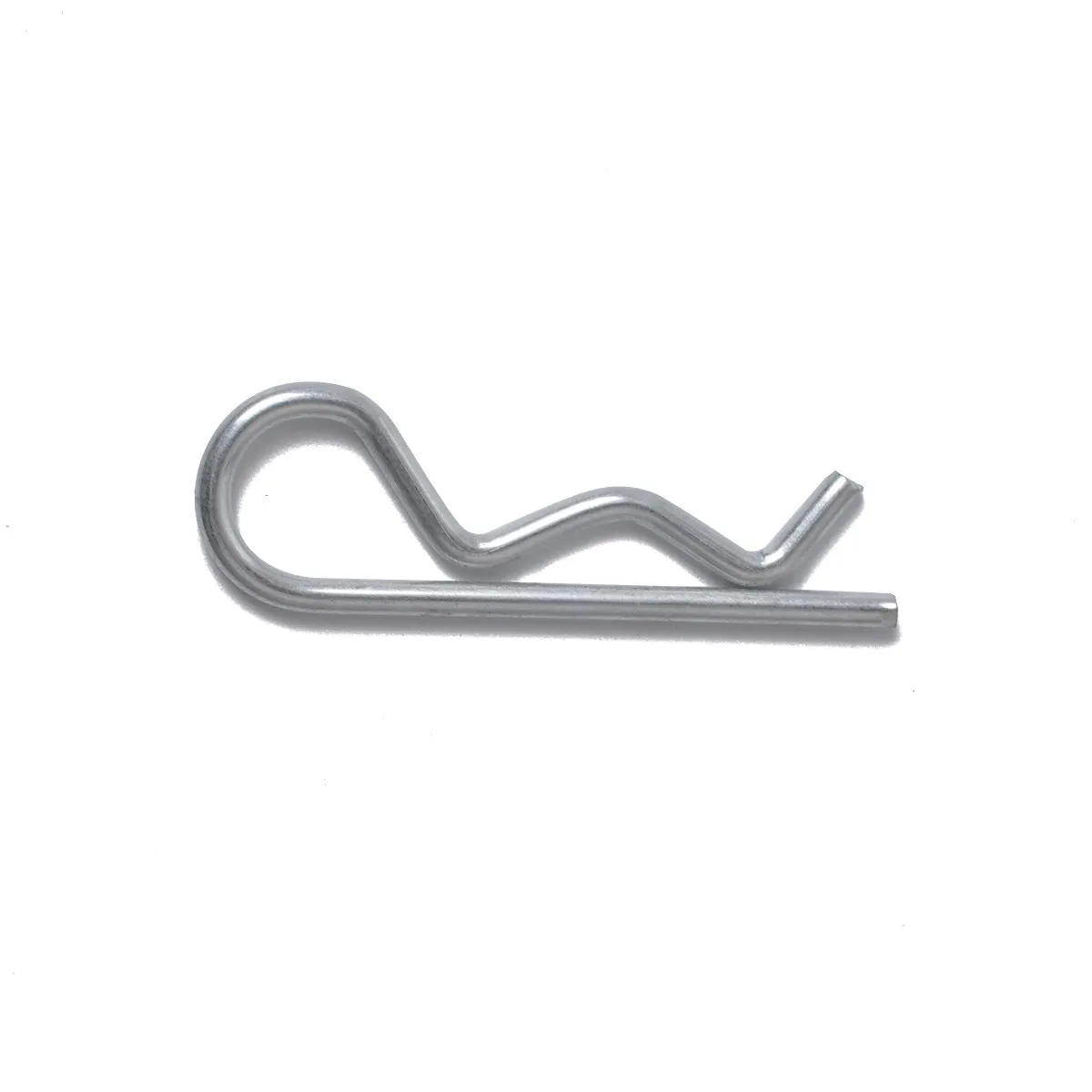 1 Box Zinc Plated Carbon Steel R Shape Cotter Pin Split Lockpin for Garage Workshop Power Equipment High Strength