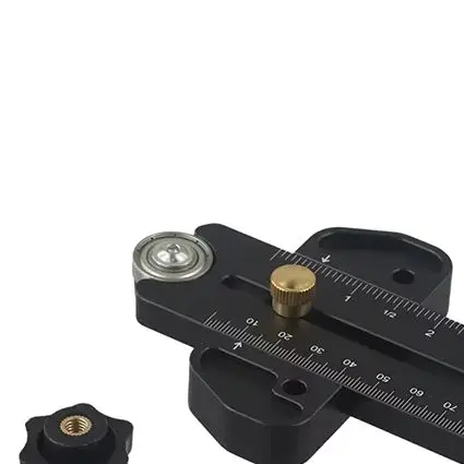 /Black /Aluminum /Thin Rip Jig Guide For Table Saw Miter Slot Narrow Strip Cutting Fence Router Band Saw Workshop Tool