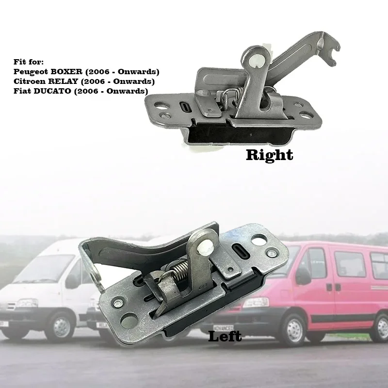 Right or Left Sliding Side Door Upper Lock for Fiat Ducato Citroen Jumper Peugeot Boxer 2006 53302309 1344901080 53302308