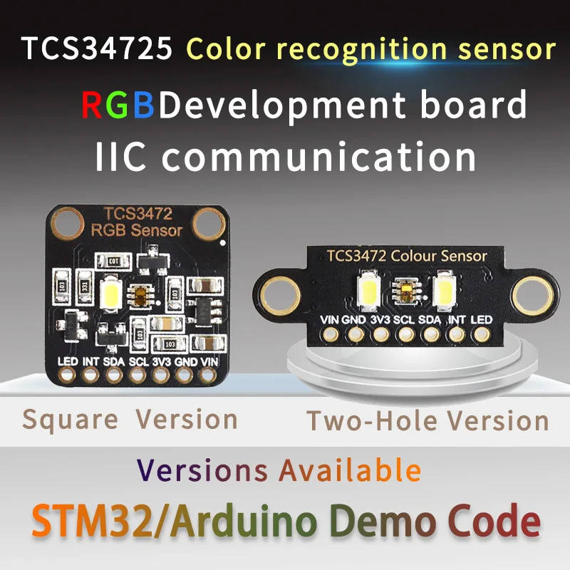 T36C Color Recognition Sensor TCS230 TCS3200 Bright Light Sensor RGB for STM32 DC 3.3/5V