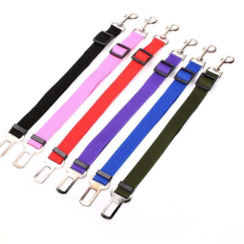 

Adjustable Car Seat Belt for Pets, Vehicle Leash, Cat Harness, Lead Clip, Rope for Dogs, Pet Supplies