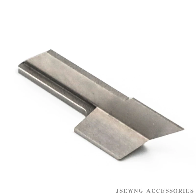 203783-0-10 (290-112 / 2777-1121) Angled Upper Knife for RIMOLDI 27 / 327 / 329 / 527 / 627 Sewing Machine Part Blade (2 Pieces)