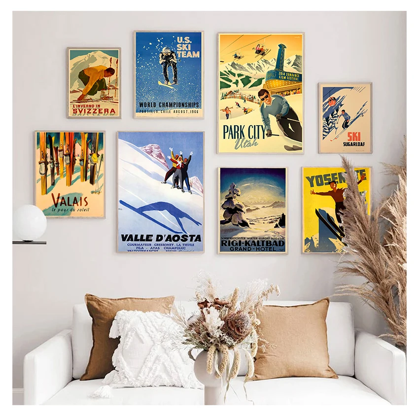 Canvas Painting Ski…