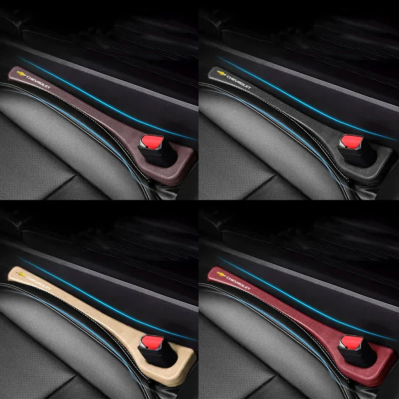 

1/2Pcs Car Seat Gap Filler Universal Leak-proof Filling Strip For Chevrolet Silverado Impala Malibu Cruze Camaro Blazer Spark